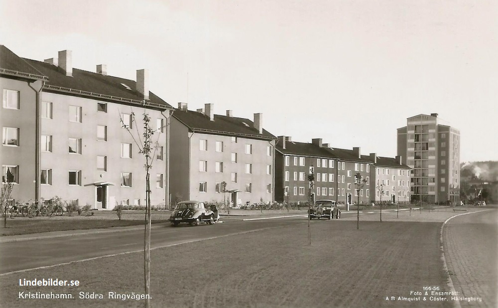 Kristinehamn, Södra Ringvägen 1956