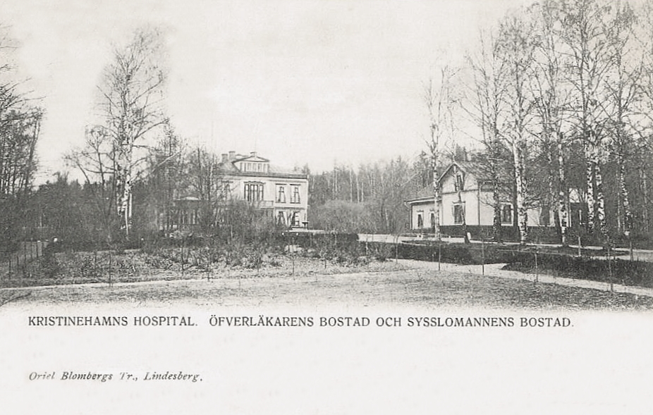 Kristinehamns Hospital, Öfverläkarens Bostad och Sysslomannens Bostad