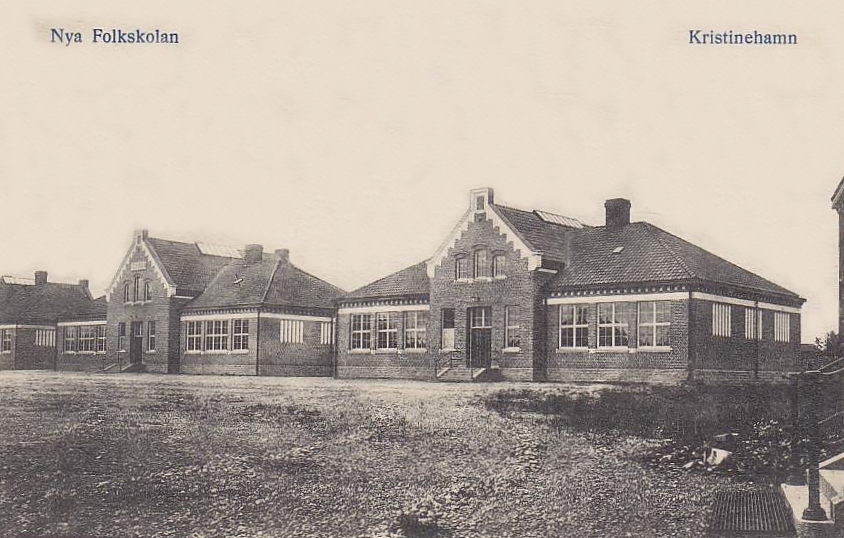 Kristinehamn, Nya Folkskolan 1915