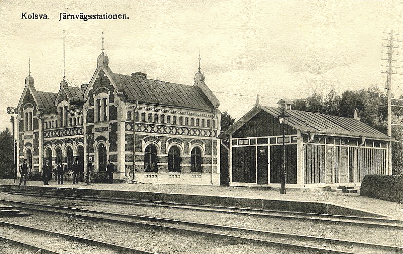 Köping, Kolsva Järnvägsstationen