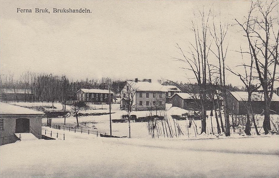 Skinnskatteberg, Ferna Bruk, Brukshandel 1914