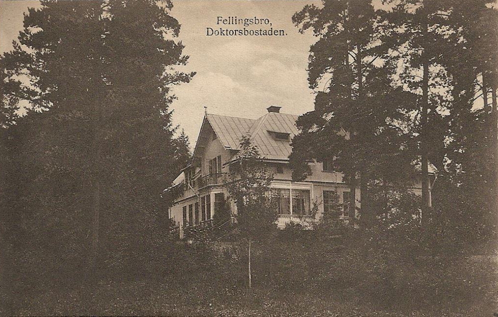 Fellingsbro Doktorsbostaden 1910