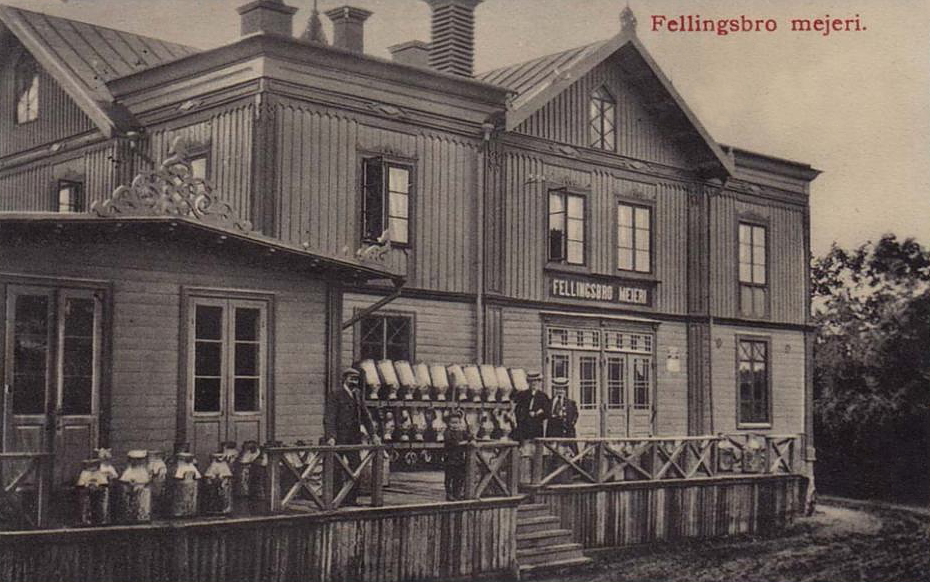 Fellingsbro Mejeri 1910