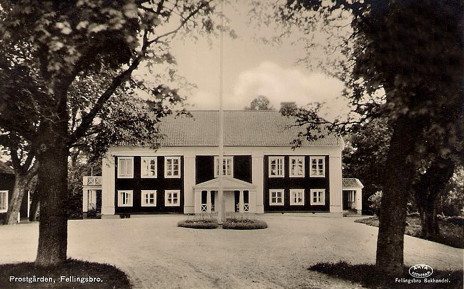 Fellingsbro Prostgården 1936