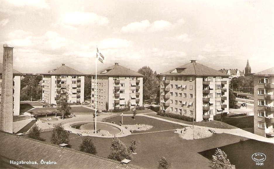 Örebro Hagabrohus 1950