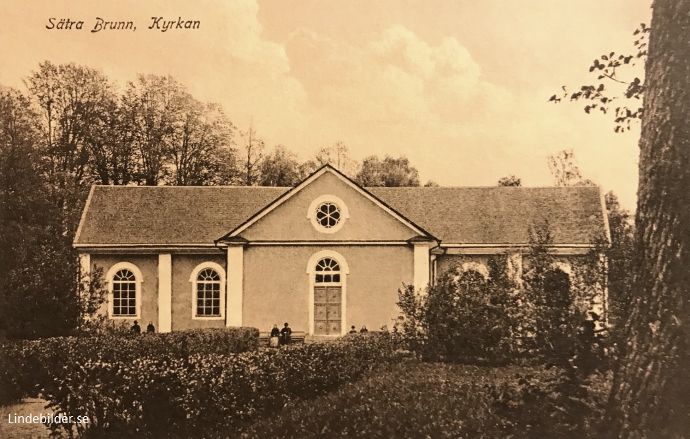 Sala, Sätra Brunn, Kyrkan 1907