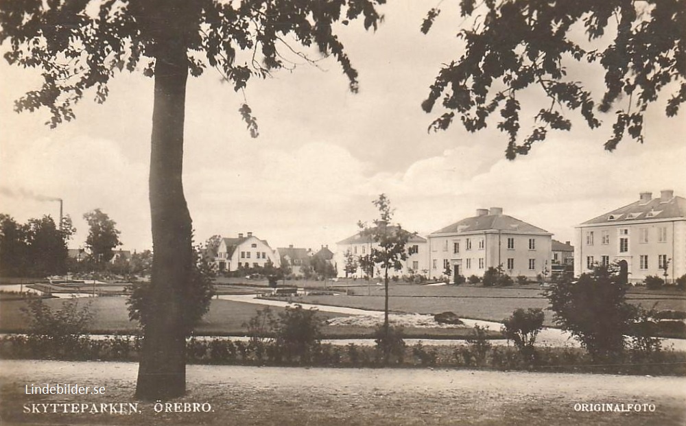 Skytteparken. Örebro 1930