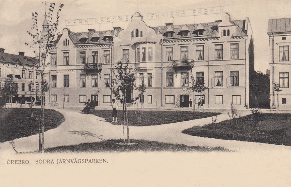 Örebro, Södra Järnvägsparken 1905