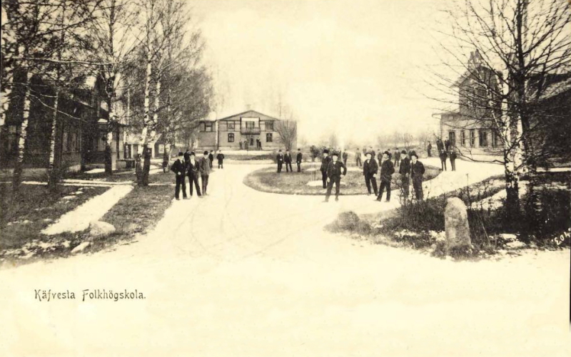 Hallsberg, Sköllersta, Käfvesta Folkhögskola 1904