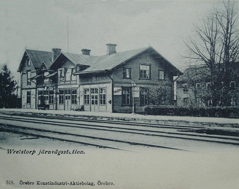 Hallsberg, Wretstorp Järnvägsstation