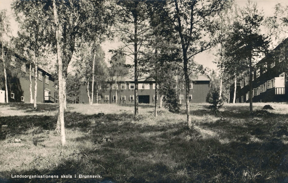 Ludvika, Landsorganisationens Skola i Brunnsvik 1955