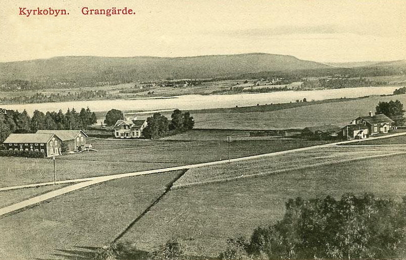 Ludvika, Kyrkobyn, Grangärde 1910
