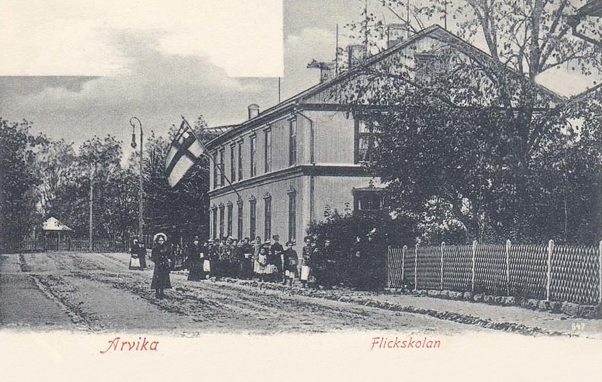 Arvika Flickskolan 1902