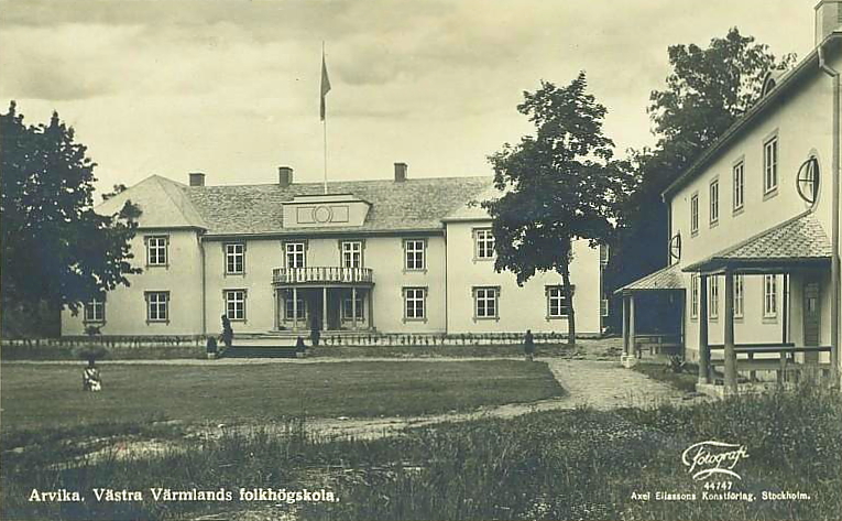 Arvika, Västra Värmlands Folkhögskola 1930