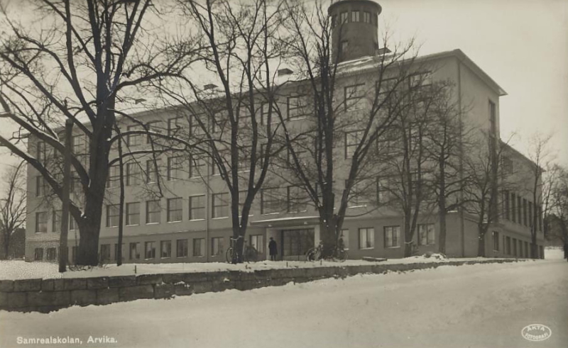 Arvika, Samrealskolan 1941