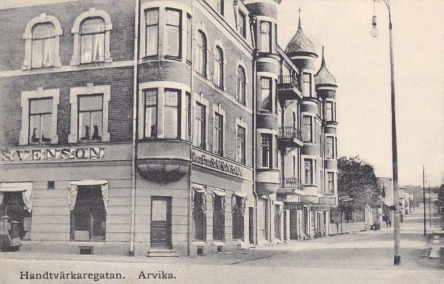 Arvika, Handtvärkaregatan 1907