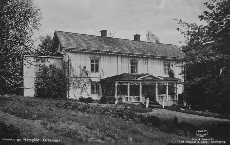 Arvika, Anneborgs Herrgård, Gräsmark 1937