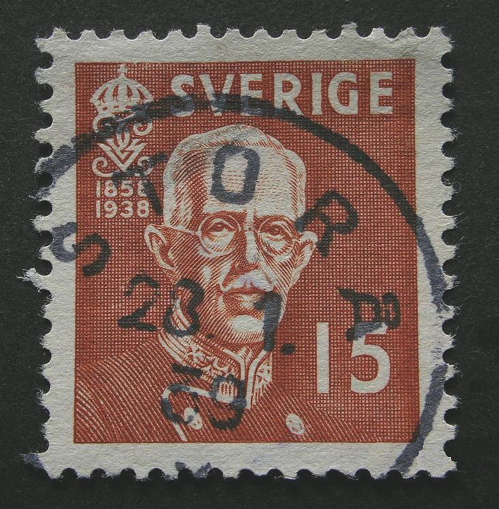 Storå Frimärke 28/1 1939