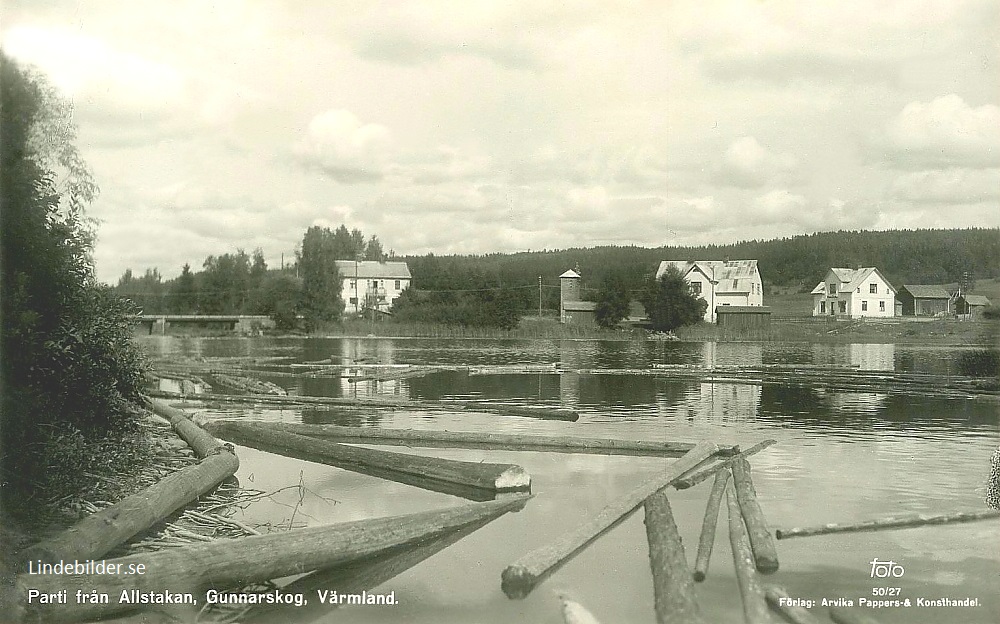 Arvika, Parti från Allstakan, Gunnarskog, Värmland