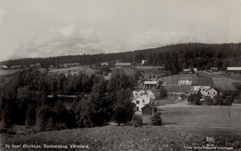 Arvika, Vy över Allstakan, Gunnarskog, Värmland
