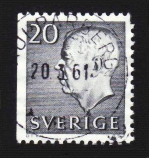 Kopparbergs Frimärke 20/3 1961