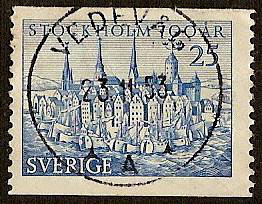 Vedevågs Frimärke 23/11 1953