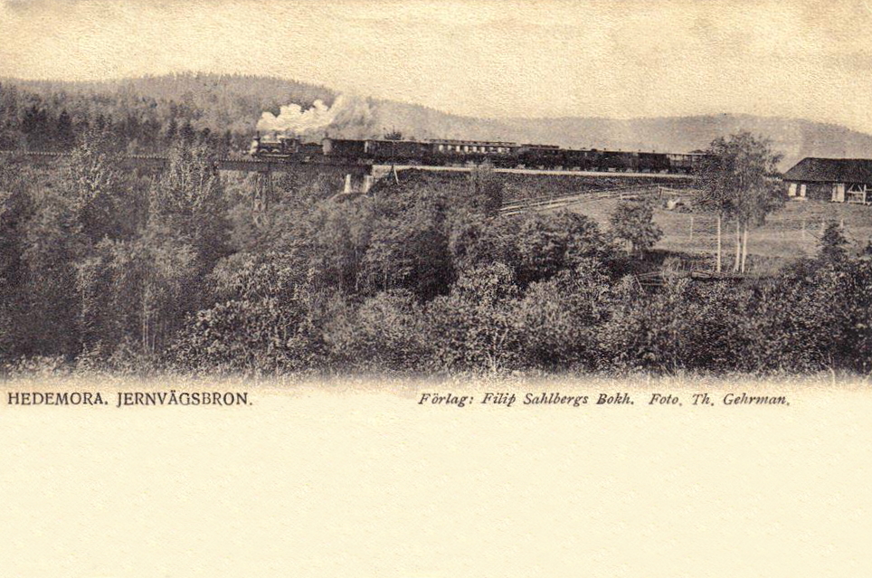 Hedemora Jernvägsbron 1903