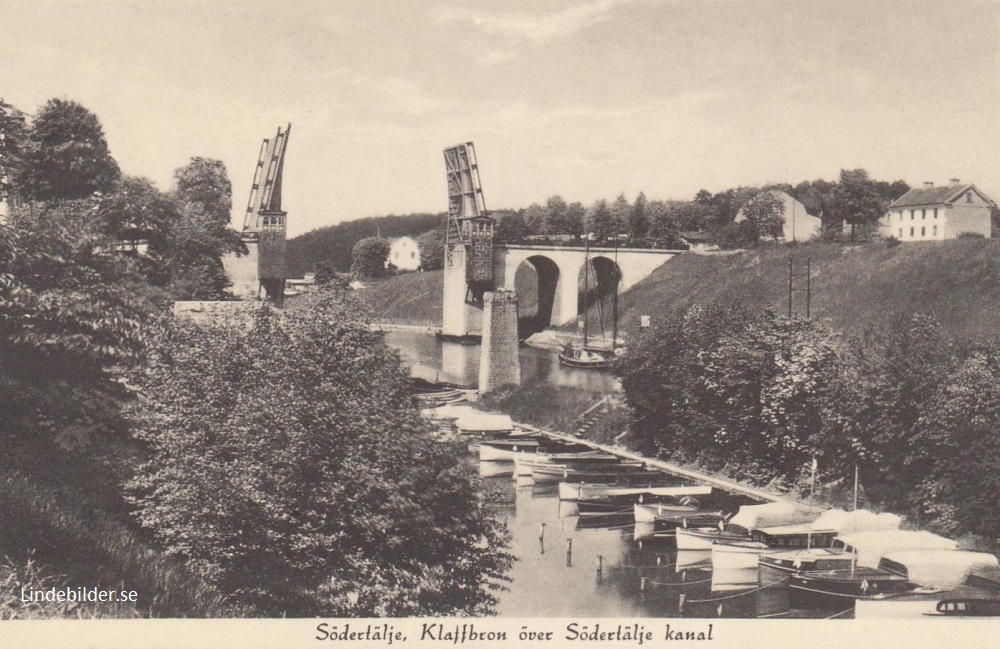 Södertälje, Klaffbron över Södertälje Kanal