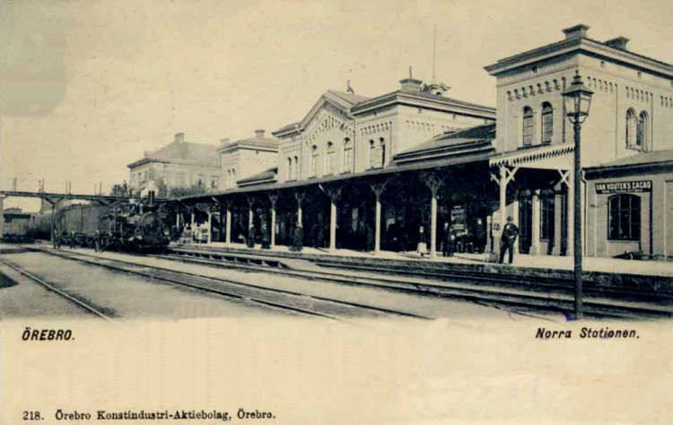 Örebro, Norra Stationen 1905