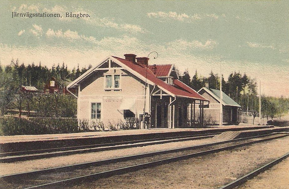 Kopparberg, Bångbro Järnvägsstationen