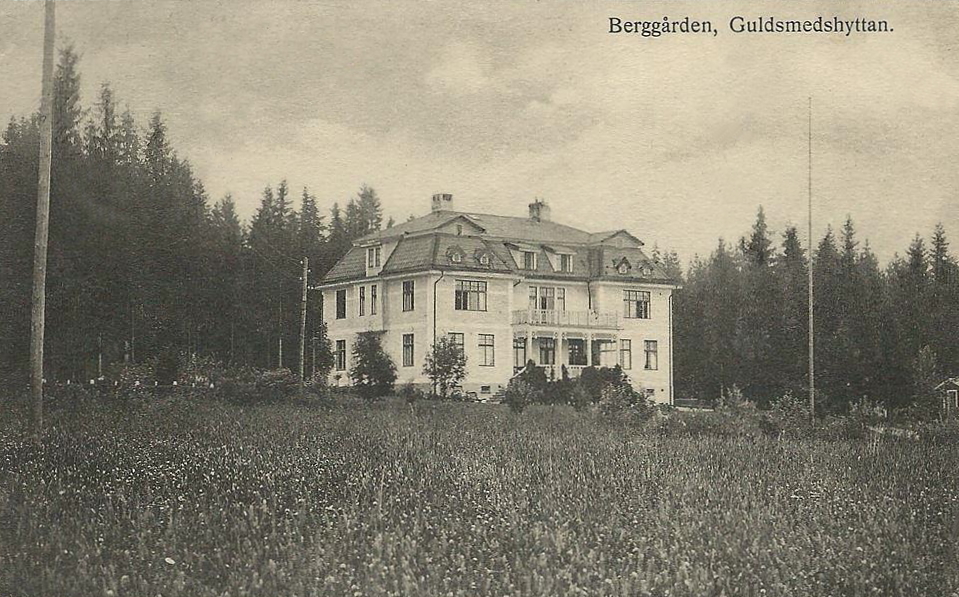Guldsmedshyttan Berggården 1914
