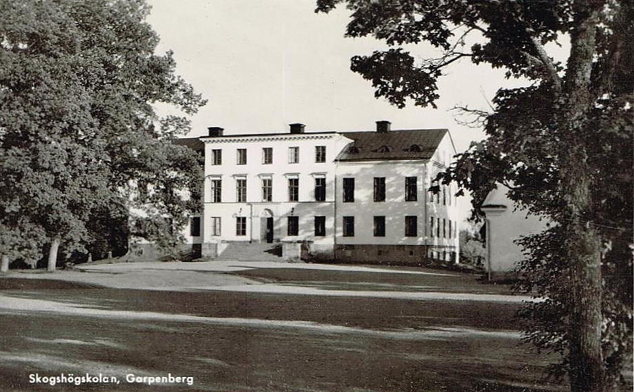 Hedemora, Skogshögskolan, Garpenberg 1958