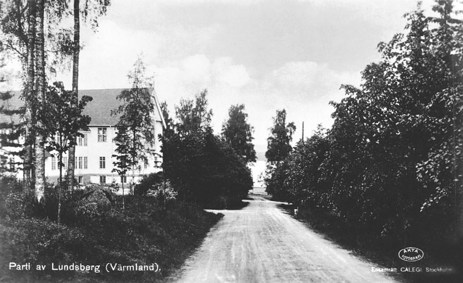 Storfors, Parti av Lundsberg  1938