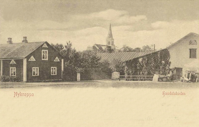 Filipstad, Nykroppa Handelsboden 1907