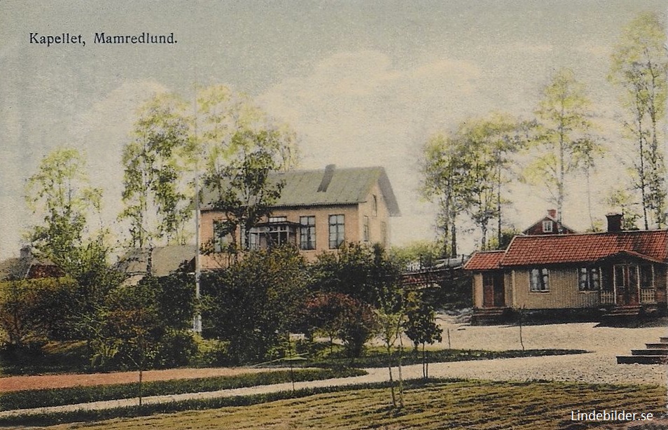 Askersund, Åmmeberget, Kapellet, Mamredlund 1929