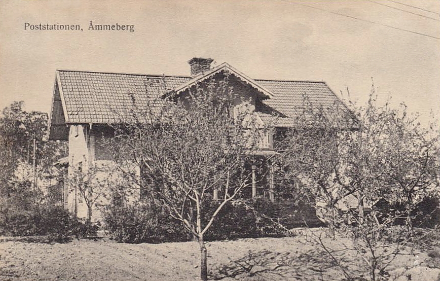 Askersund. Poststationen Åmmeberg