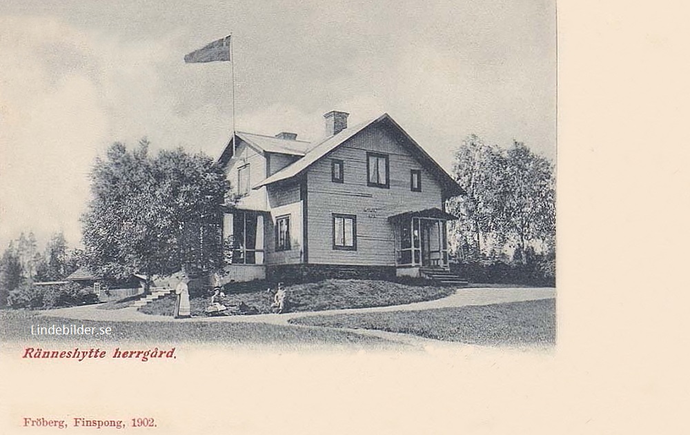 Rönneshytte Herrgård 1902