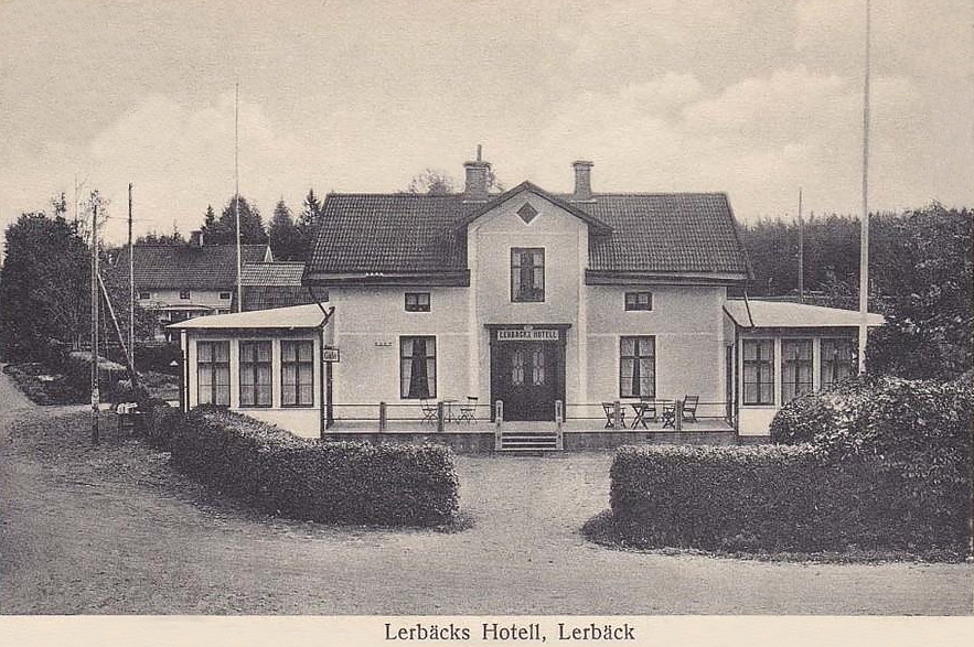 Askersund, Lerbäcks Hotell, Lerbäck  1920