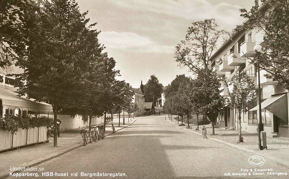 Kopparberg. HSB-Huset vid Bergmästaregatan