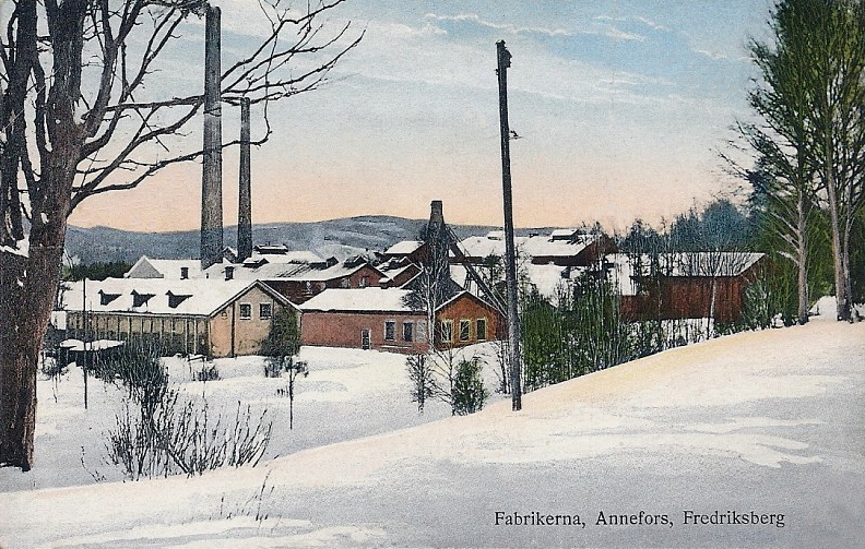 Ludvika, Fredriksberg Fabrikerna, Annefors