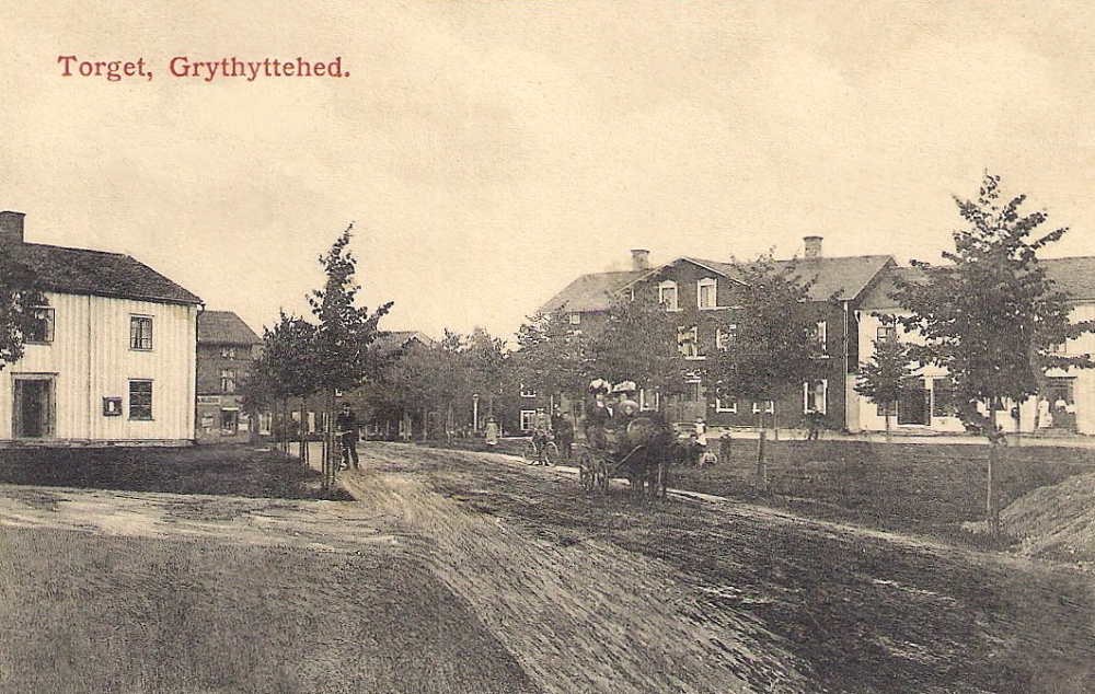 Hällefors, Torget Grythyttehed 1911