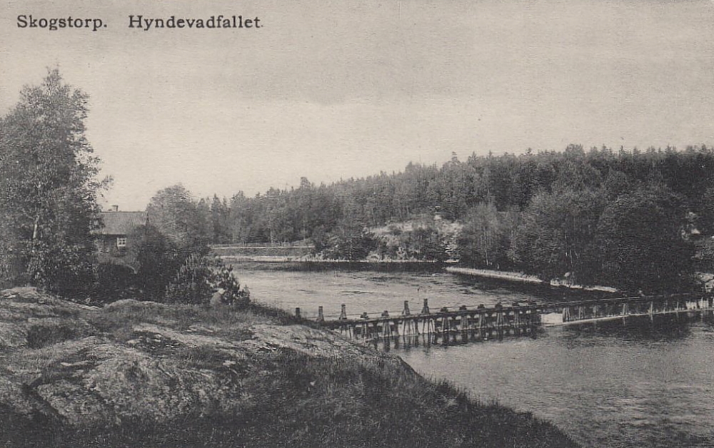 Eskilstuna, Skogstorp, Hyndevadfallet 1910