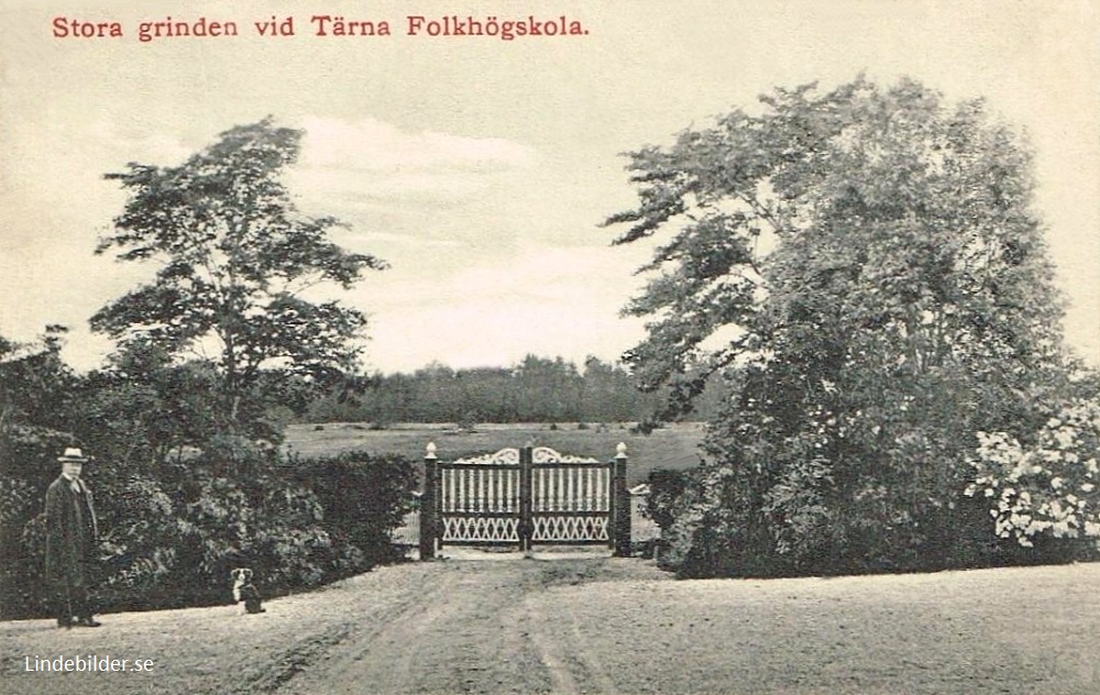 Stora Grinden vid Tärna Folkhögskola 1909