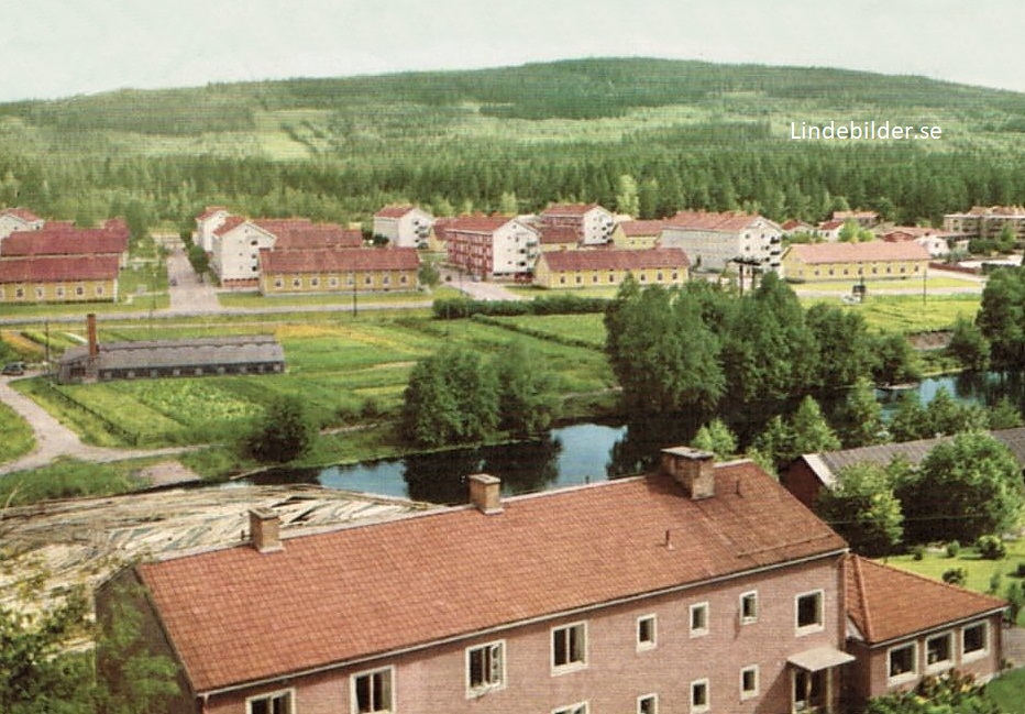 Höghusen i Hagfors 1959