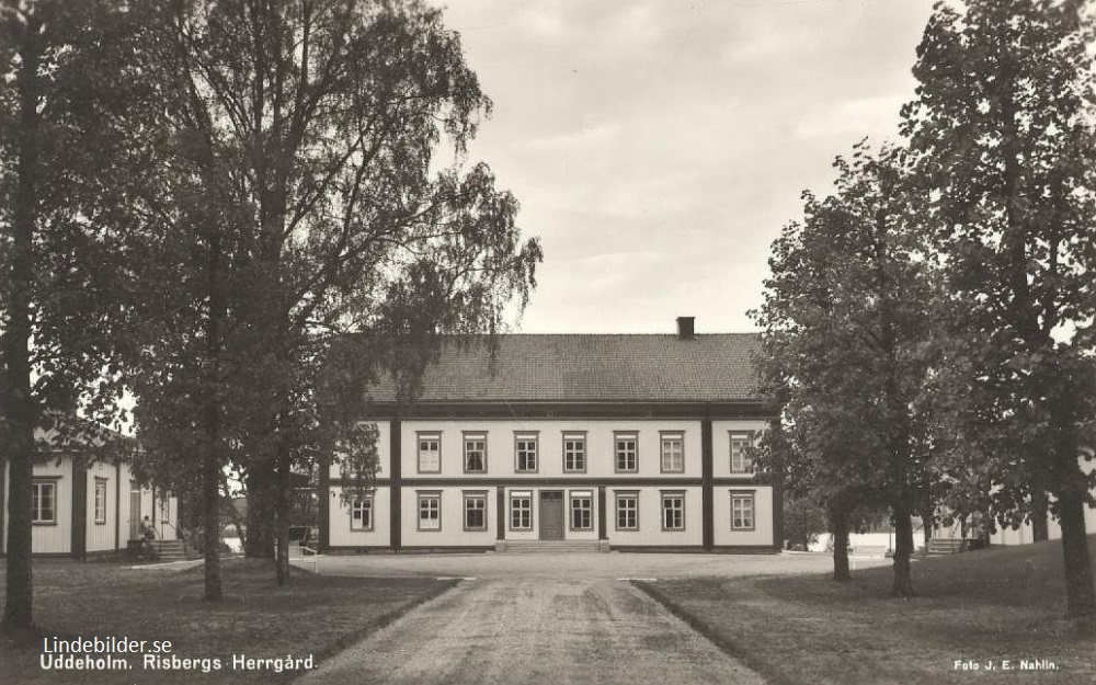 Hagfors, Uddeholm. Risbergs Herrgård 1956