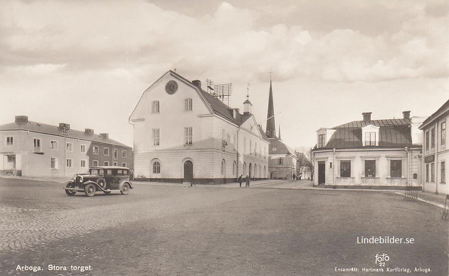 Arboga, Stora torget 1935