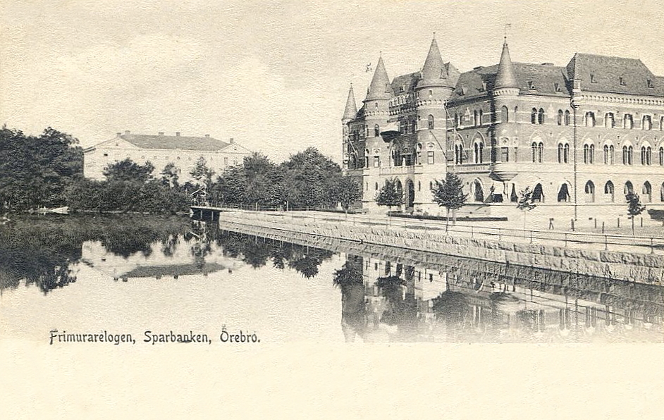 Örebro, Frimurarelogen, Sparbanken 1910