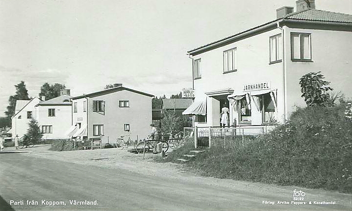 Karlstad, Parti från Koppom, Värmland 1960