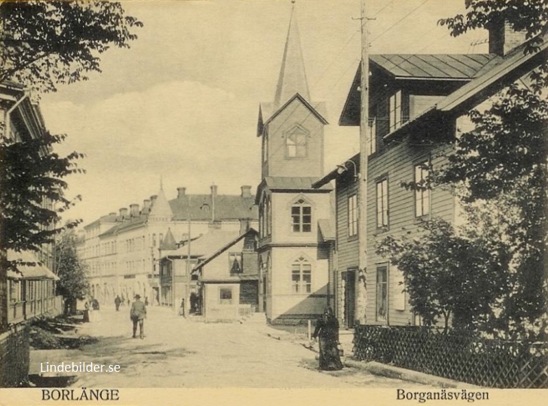 Borlänge Borganäsvägen 1907