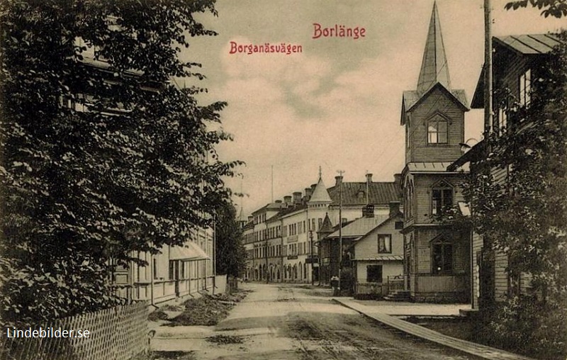 Borlänge Borganäsvägen 1911